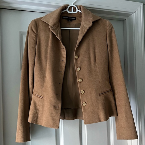 Ralph Lauren Camel Wool Jacket - Picture 1 of 3